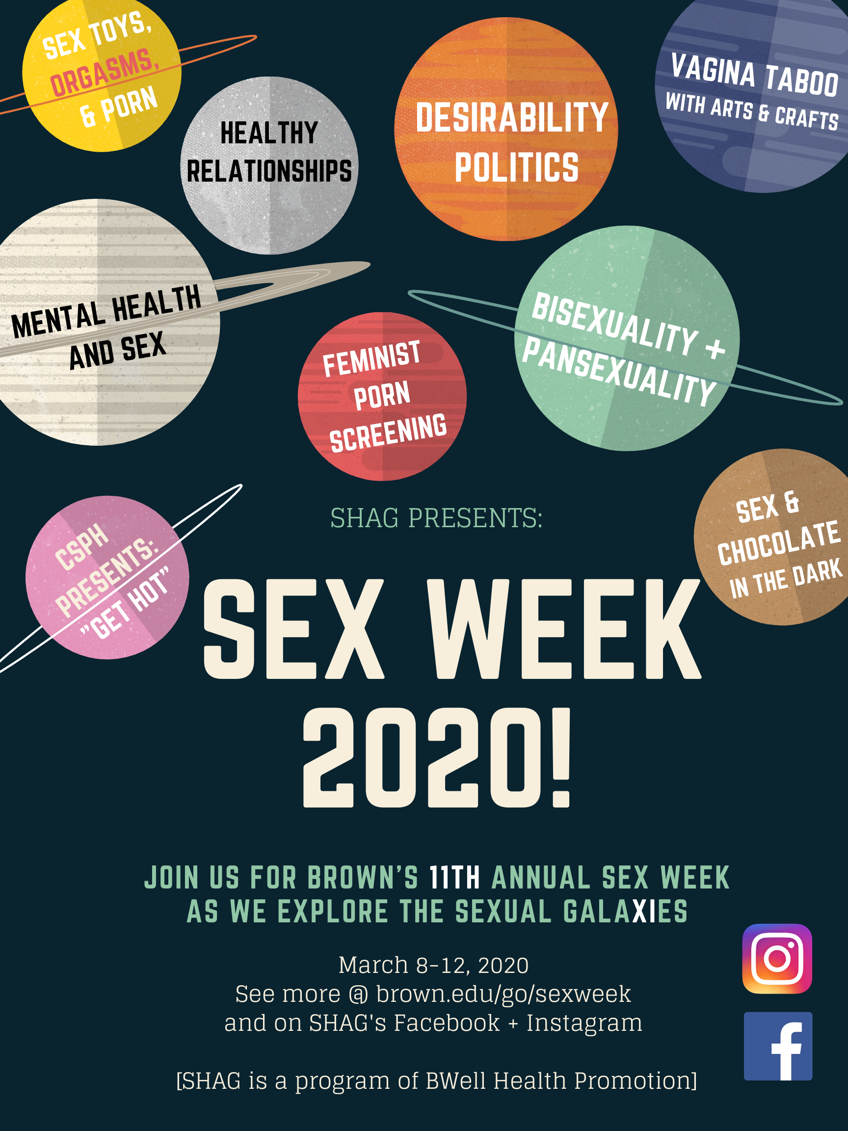 Sex Week Xi 2020 Health Promotion Brown University 